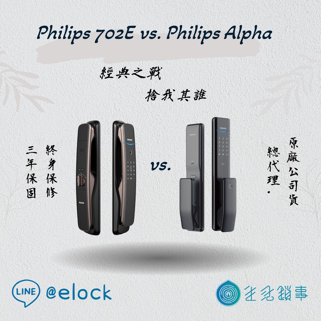 Philips 702E vs Alpha Philips 702E vs Alpha